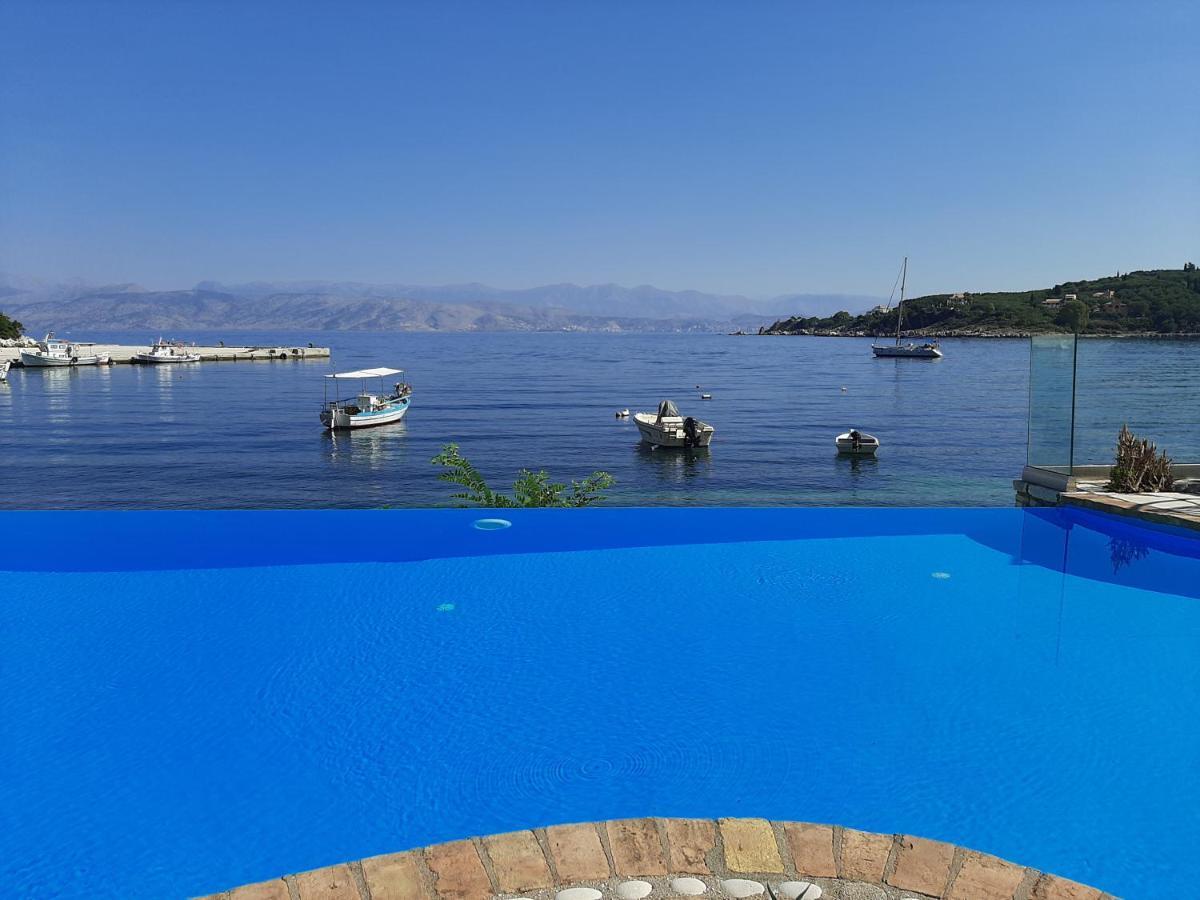 Imerolia Beach Villa Kassiopi Corfu Екстер'єр фото