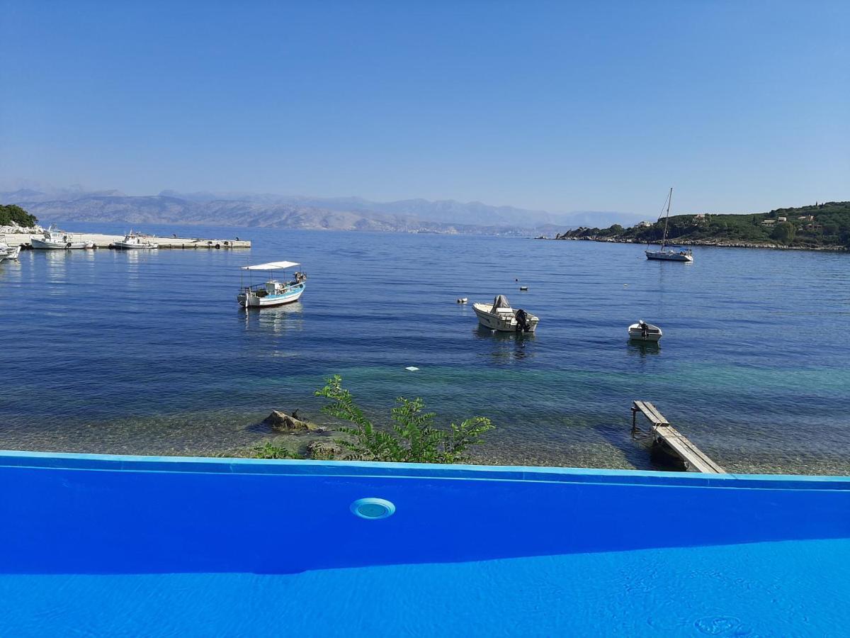 Imerolia Beach Villa Kassiopi Corfu Екстер'єр фото
