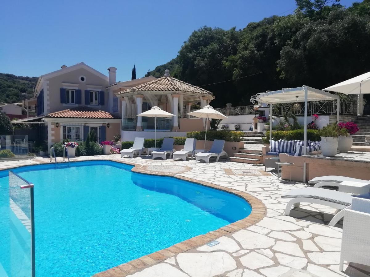 Imerolia Beach Villa Kassiopi Corfu Екстер'єр фото