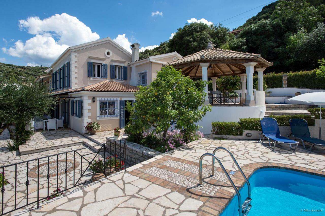 Imerolia Beach Villa Kassiopi Corfu Екстер'єр фото